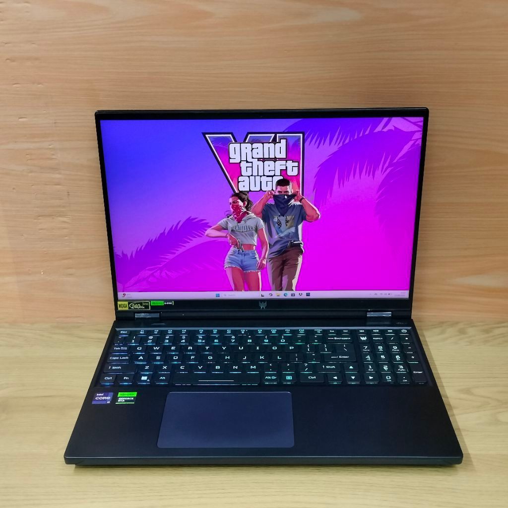 laptop gaming acer predator Ph16 intel core i9-13900Hx nvidia Rtx 4070(8gb) ram 16gb/ssd 1tb Qhd Ips