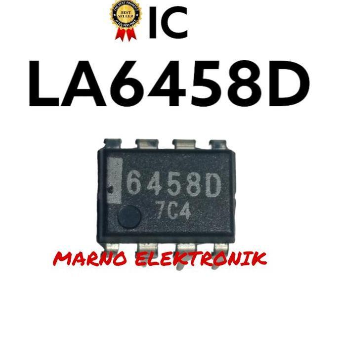 IC LA6458D LA 6458D LA 6458 LA6458 ASLI ORI ORIGINAL MRN99