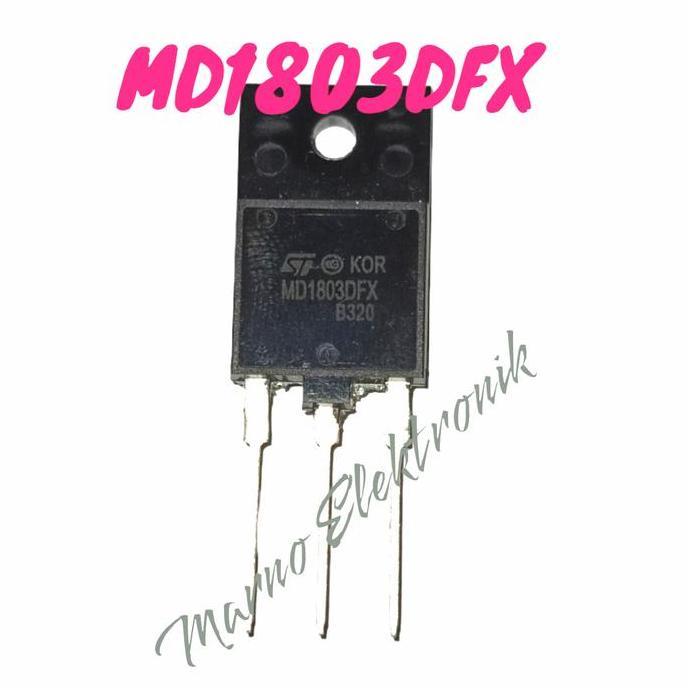 TRANSISTOR TR MD1803DFX MD 1803DFX MD1803 MD 1803 BODY BESAR MRN99