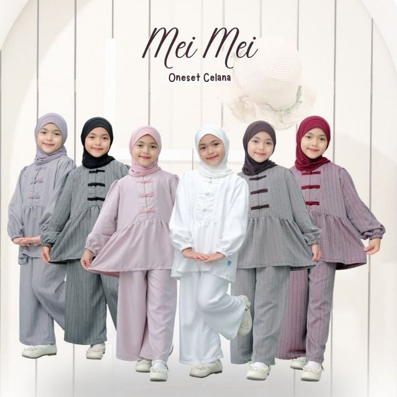 Oneset Celana Mei Mei/Gamis Syari