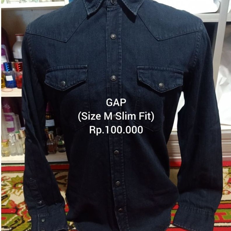 Kemeja Soft Jeans GAP OriginaL