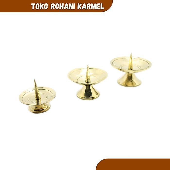 CHANDELIER LILIN DOA / LILIN DOA KATOLIK / TEMPAT LILIN KUNINGAN / TATAKAN LILIN DOA