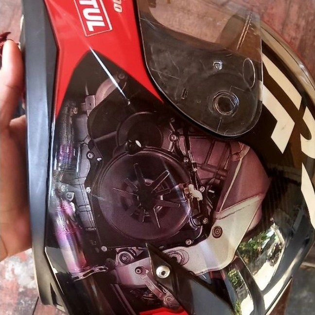 Helm full face RSV ff500 machine, size M