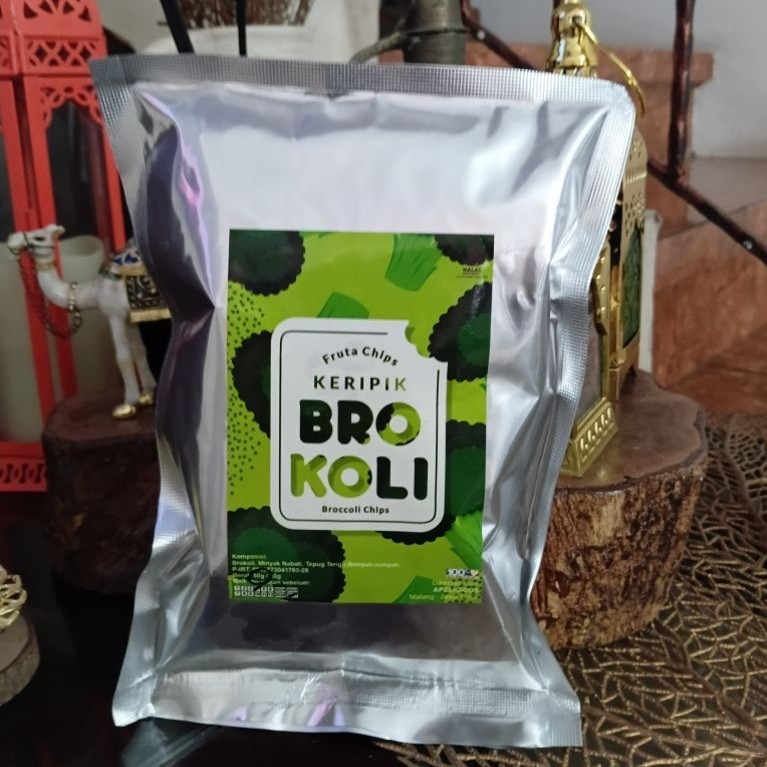 Fruta Chips Keripik Brokoli Broccoli Chips camilan renyah