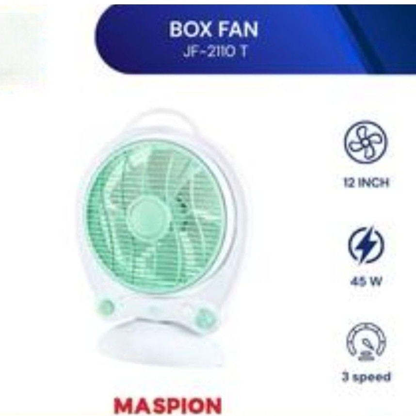 Box Fan Maspion type JF 2110 / JF 2111 RC & JF 2122 / JF 2121 RC