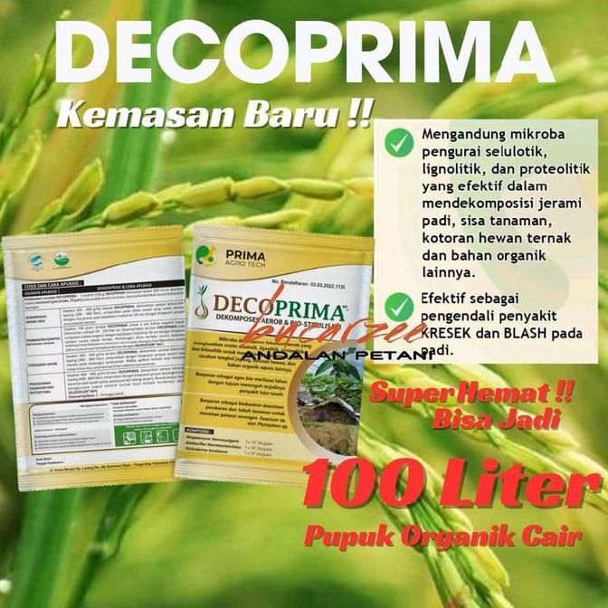 Gardener- Decoprima - Bio Decomposer 100 Gram