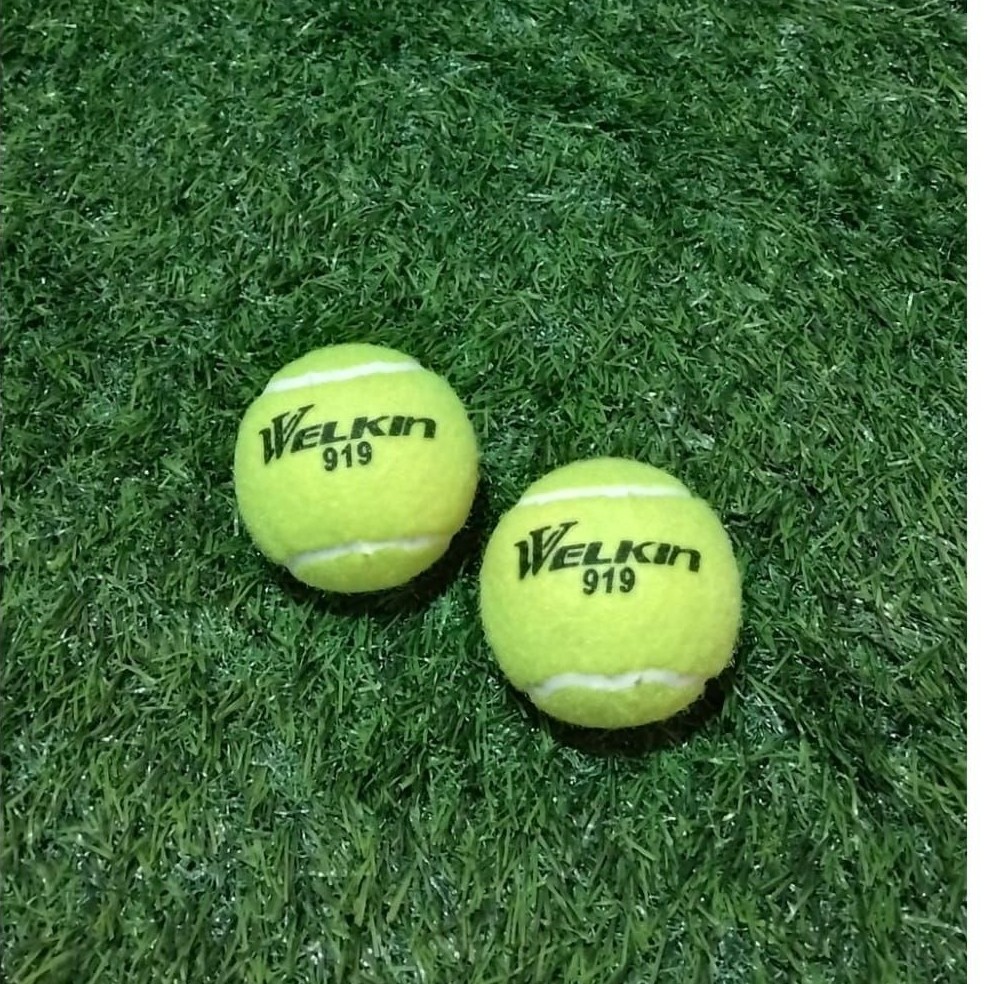 [1PCS] BOLA KASTI WELKIN 919 / BOLA TENIS KUNING WELKIN