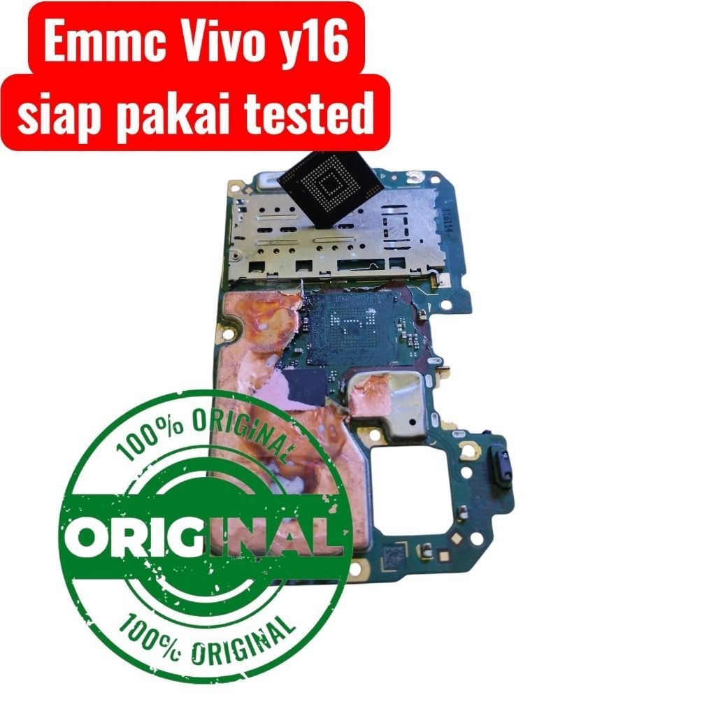 EMMC BGA 153 UNTUK VIVO Y16 LANGSUNG ON