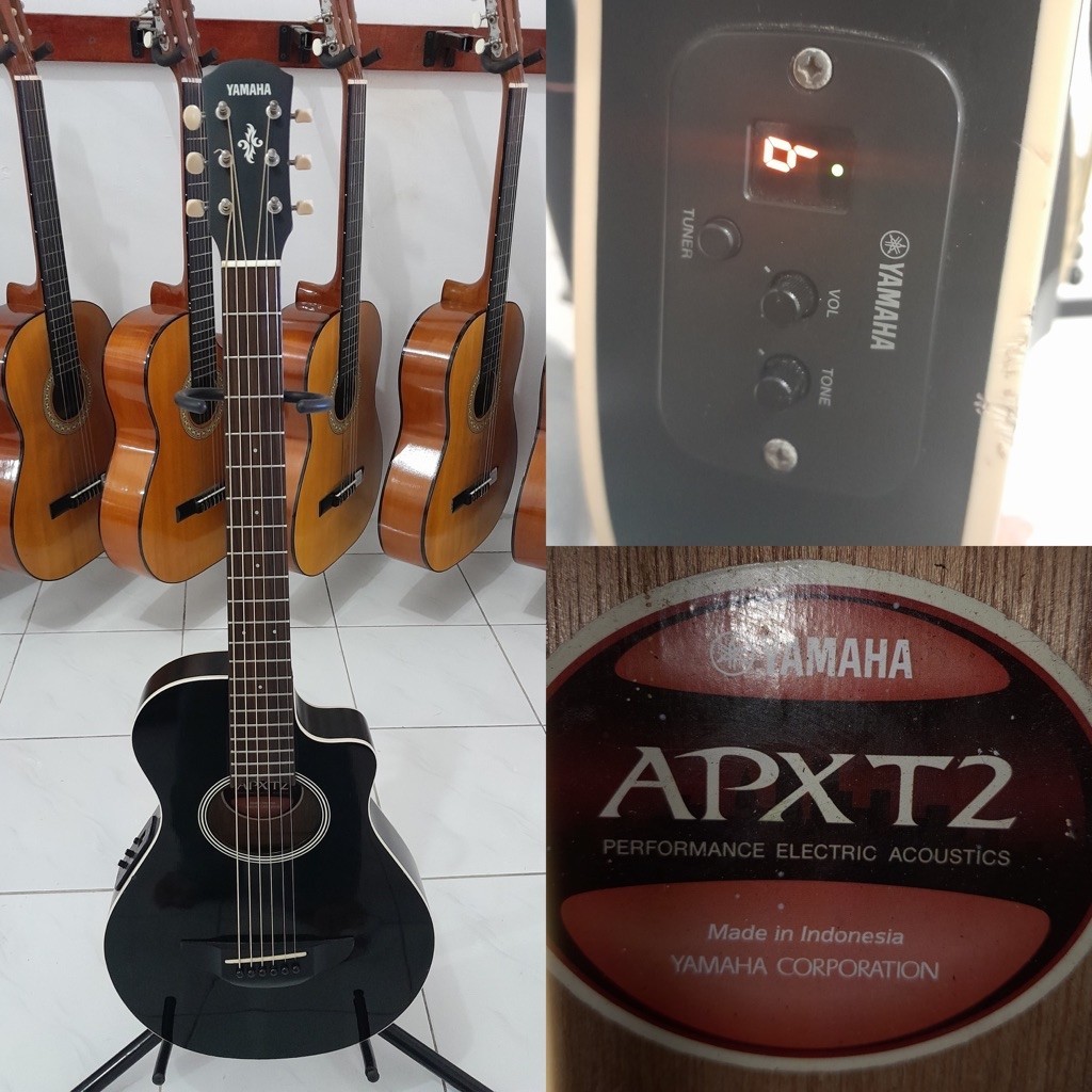 GITAR AKUSTIK ELEKTRIK SECOND ORIGINAL YAMAHA APXT2
