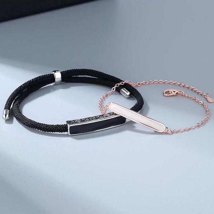 Together--- couple Original Arctic Deer Titanium Bracelets Jewellery