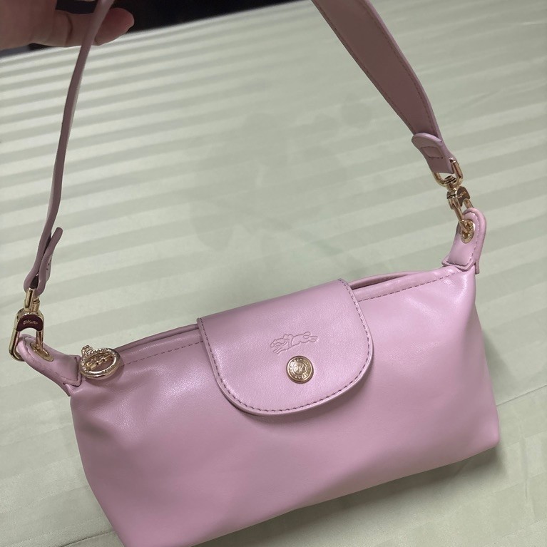 LC Cuir baby pink small mirror quality