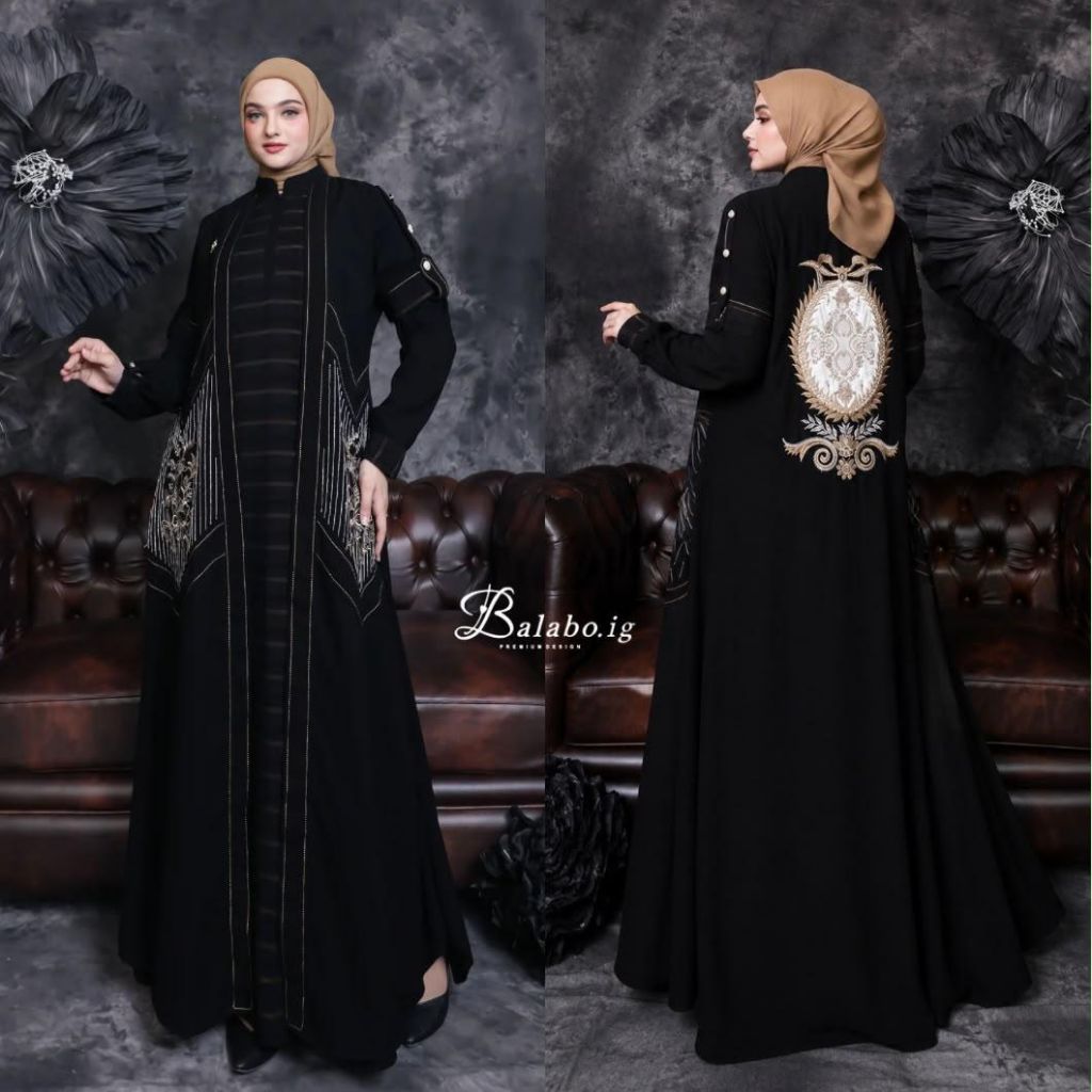 BALABO SYARIFAH DRESS ABAYA BY BALABO