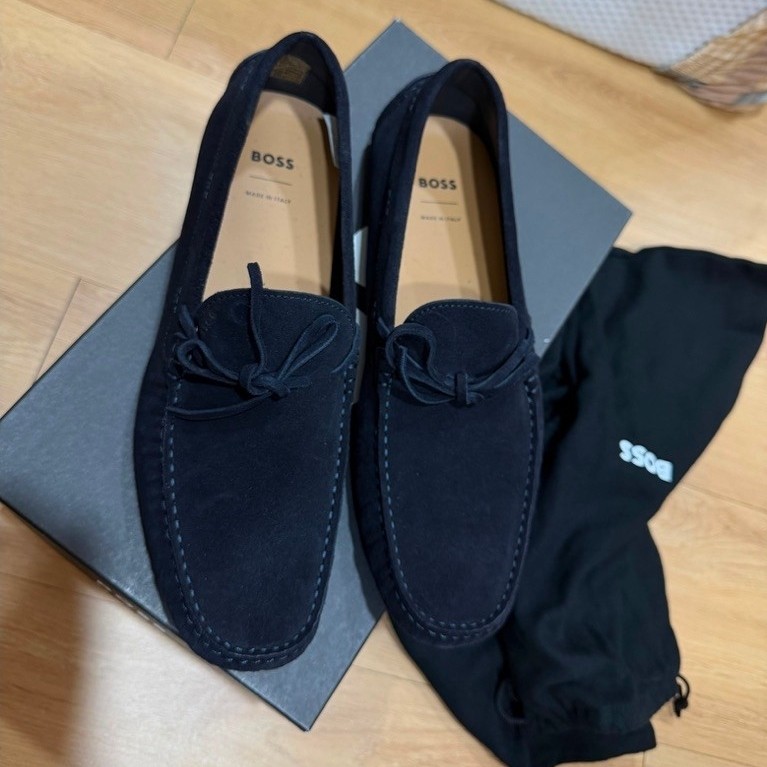 Sepatu Hugo Boss Driver Mocc authentic 100% BNIB