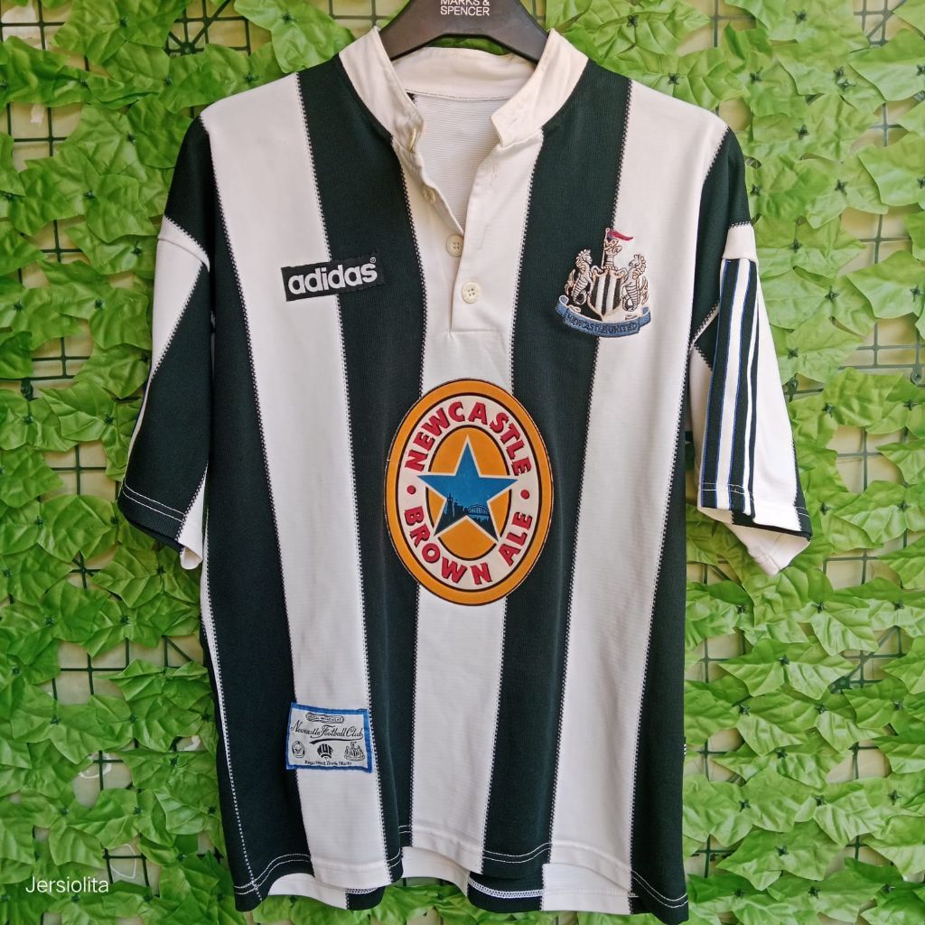 Newcastle United 1995-96 Retro Home Jersey
