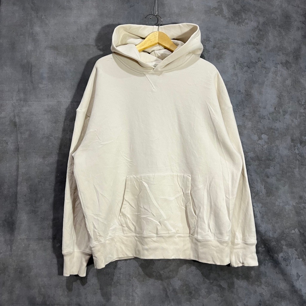 Hoodie GAP softshell putih original second preloved 125