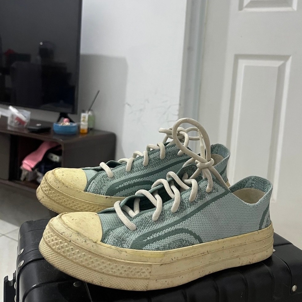 CONVERSE Chuck 70 Ox RENEW Knit Forest Pine