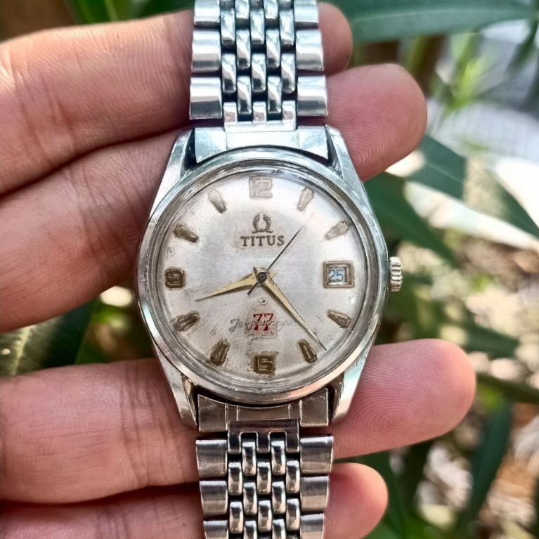 Jam Tangan Pria Titus 77 Jetpower Automatic Original