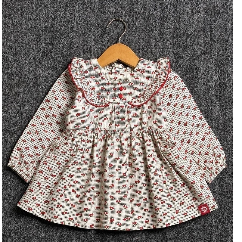 (LITTLE HAGIA) DRESS ALLO AND LUGH SIZE 100