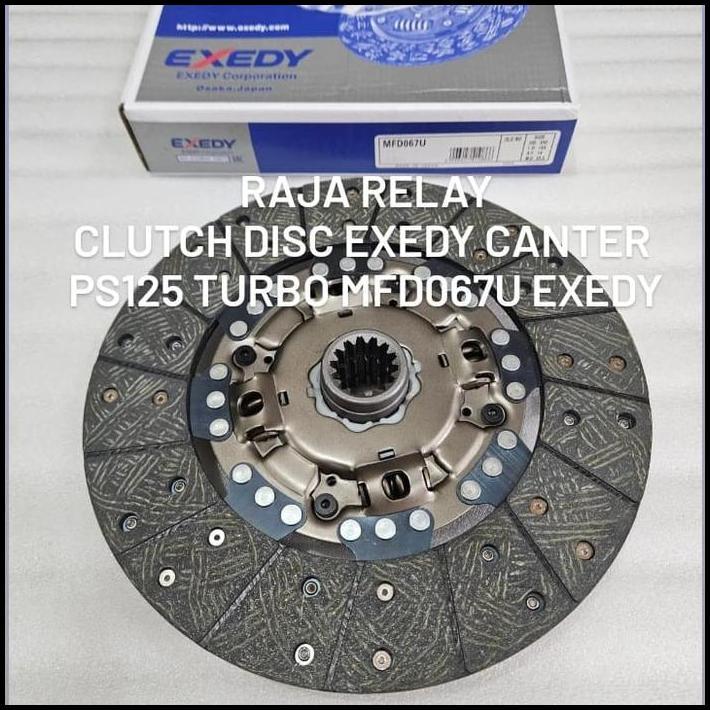 HOT DEAL CLUTCH DISC EXEDY CANTER PS125 TURBO MFD067U PLAT KOPLING EXEDY 