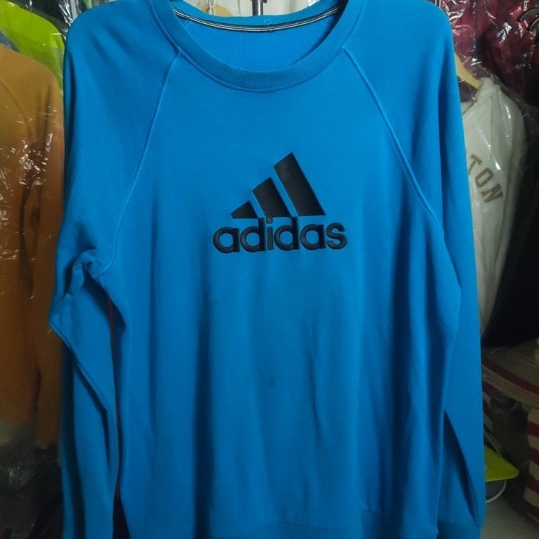 CN Adidas big logo bordir size L