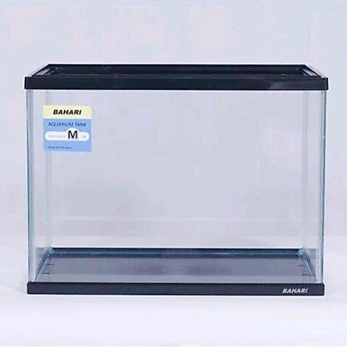 Ready Ojol Only Aquarium Bahari Triset Ukuran M / Bahari Glass Water Tank M