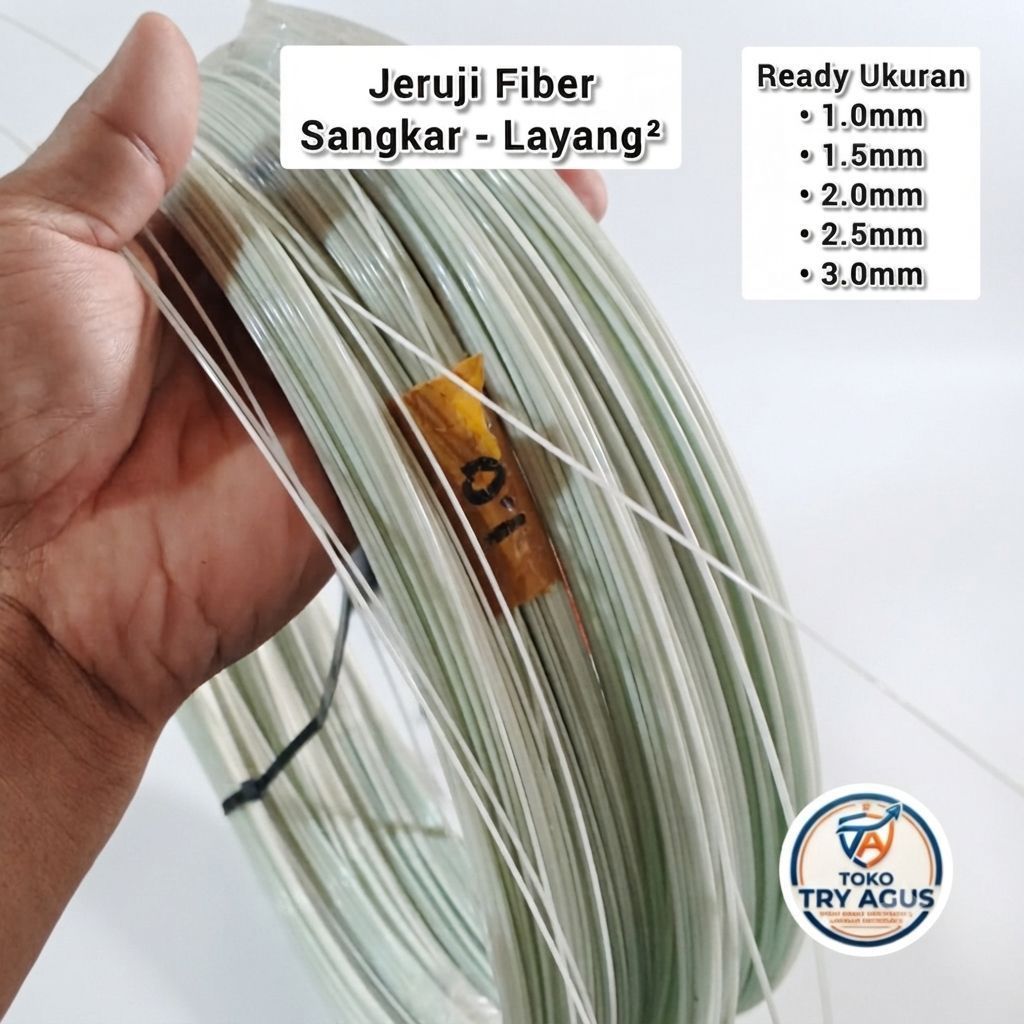 Jeruji Fiber Sangkar Burung/Layang²