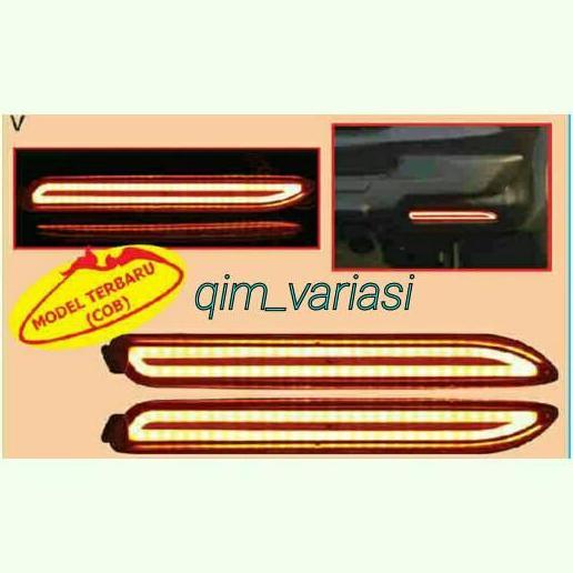 lampu reflektor bumper belakang camry 2007-2013 model led COB