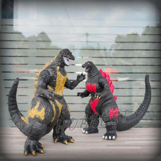 BURNING GODZILLA Action Figure Monster Miniatur Pajangan Mainan Monster Gojira Besar Godzila Gojila 