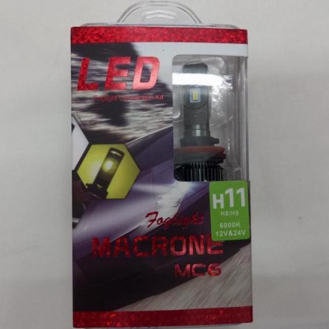 LAMPU LED MACRONE MC6 H11 6K