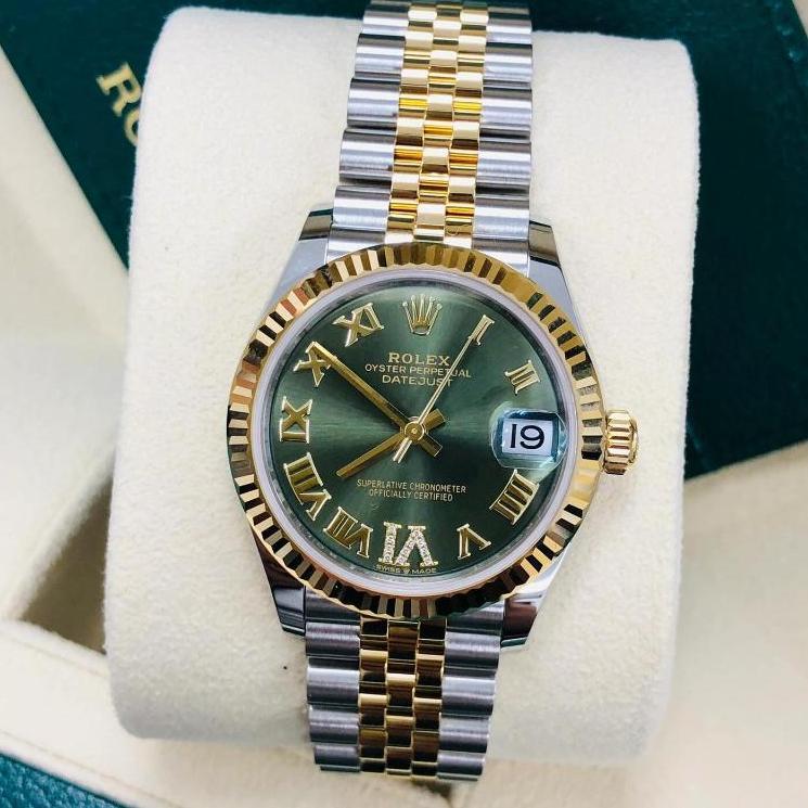 TERMURAH [100% ORI BARU ROLEX WATCH] 100% ORIGINAL JAM TANGAN ROLEX WANITA DATEJUST 31MM M278273-001