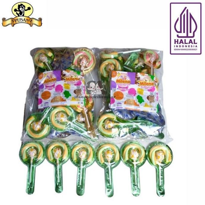 Pusan Milena Marshmallow 200Gr Isi 20Pcs