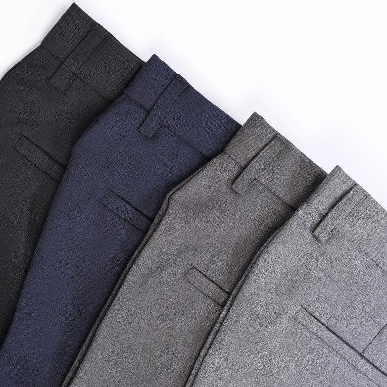 BEST SELLER ERJEE - CELANA KERJA KANTOR FORMAL PRIA SLIMFIT BAHAN DASAR KAIN WOLL BERKUALITAS SIZE 2