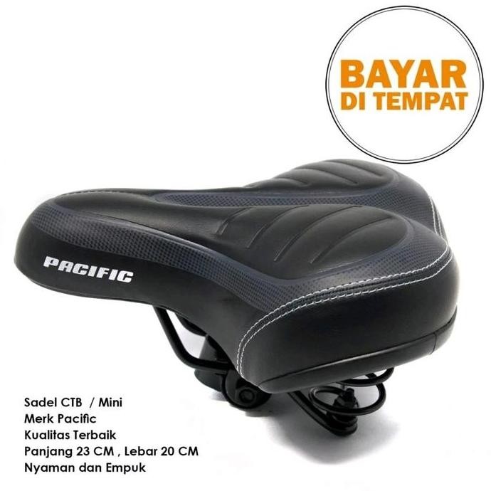 OMKUTAD - jok saddel sepeda sadel jok sepeda lipat lebar jok per sepeda