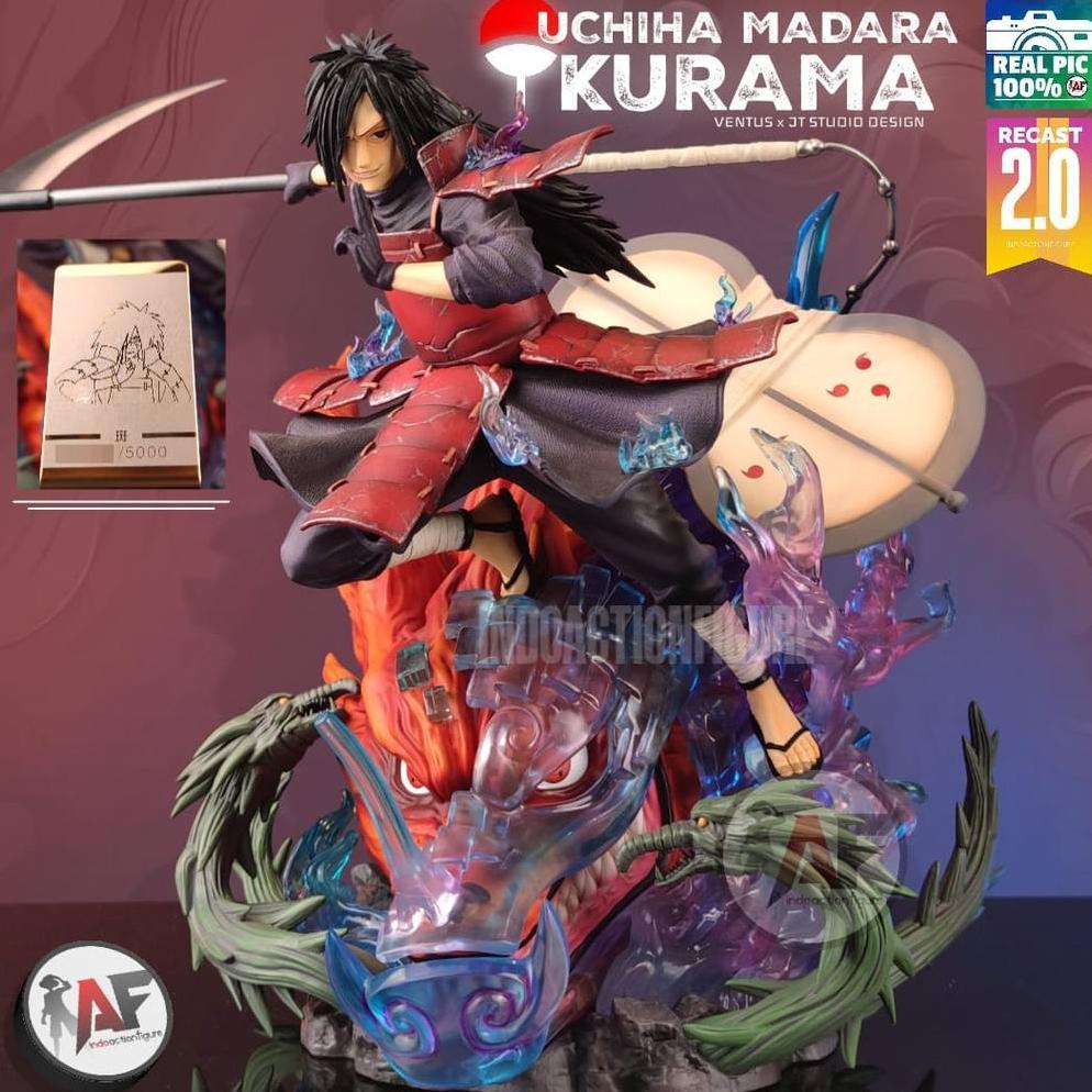 STATUE ACTION FIGURE NARUTO UCHIHA MADARA KURAMA VENTUS X JT STUDIO DESIGN RECAST