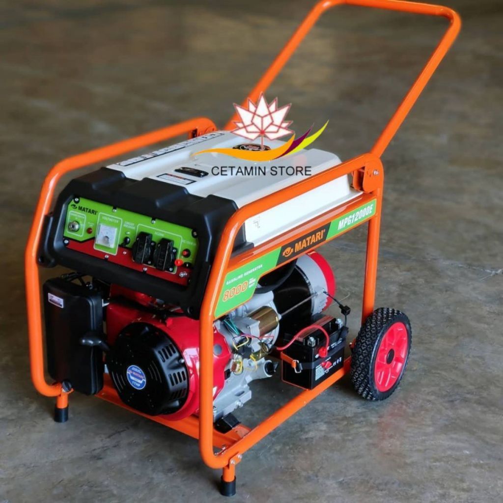 MATARI Genset Listrik| 3200W-3500W | 4-Tak | Starter Elektrik