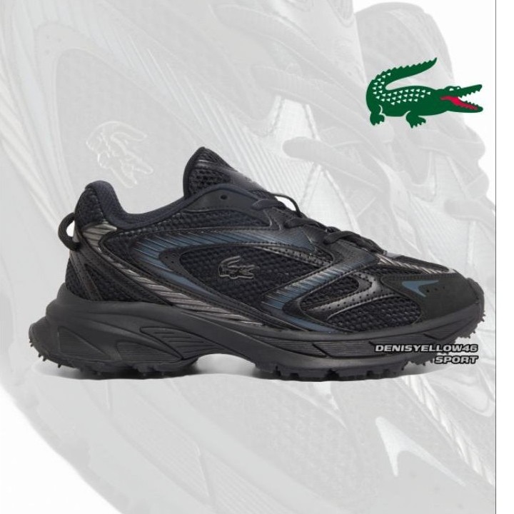 Sepatu Lacoste L003 Neo Shot Sneakers Hitam