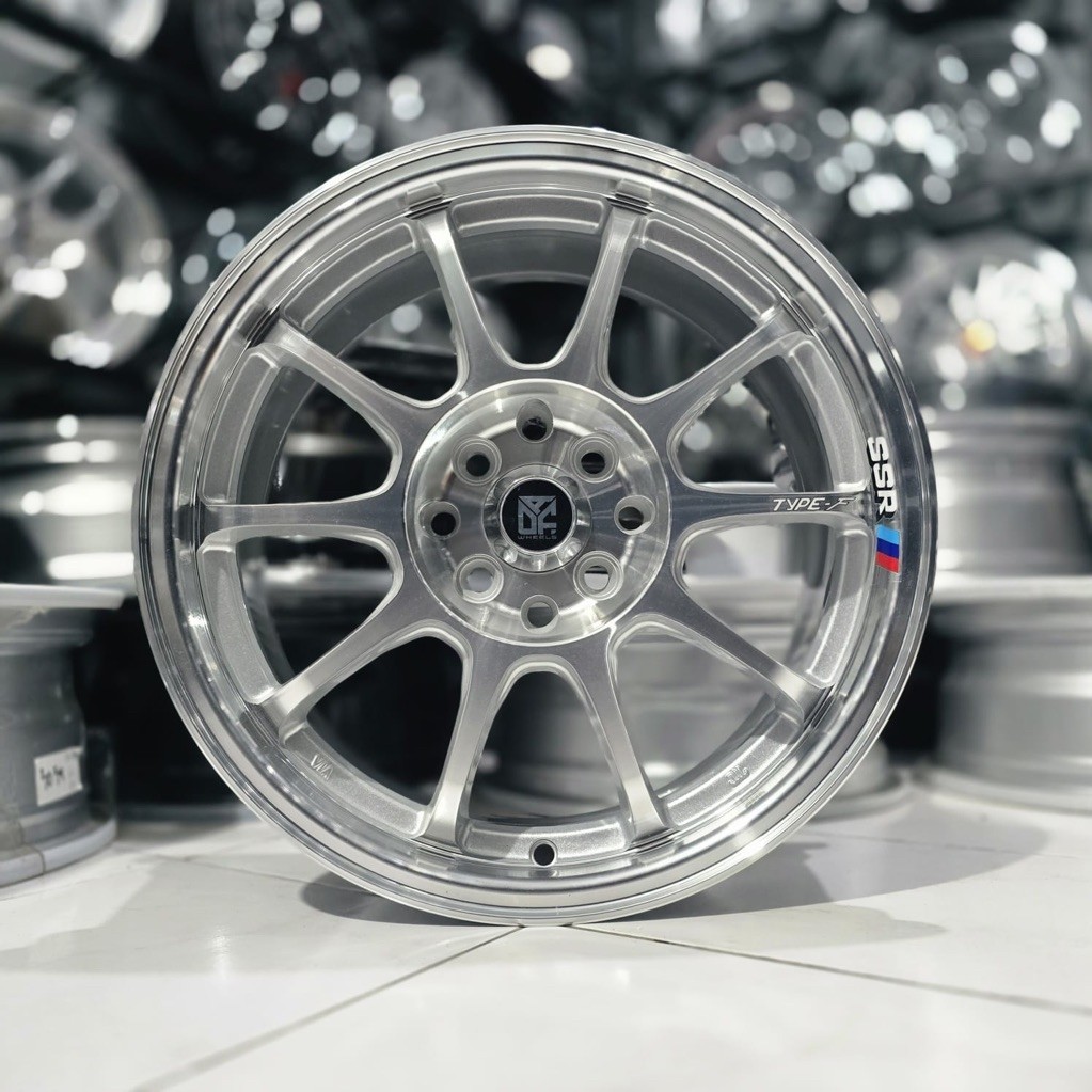Velg Mobil R16 SSR Type F, Paket Ban Accelera Evy 195/50 R16