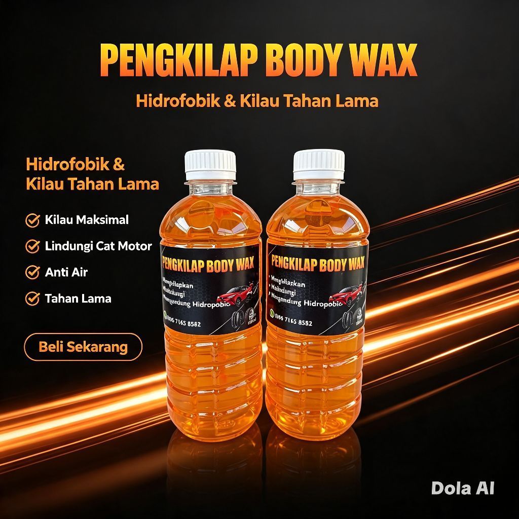 pengkilap bodi motor,pengkilap beeswax cair,pengkilap body motor mobil efek daun talas