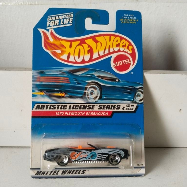 Hot Wheels Vintage 1970 Plymouth Barracuda