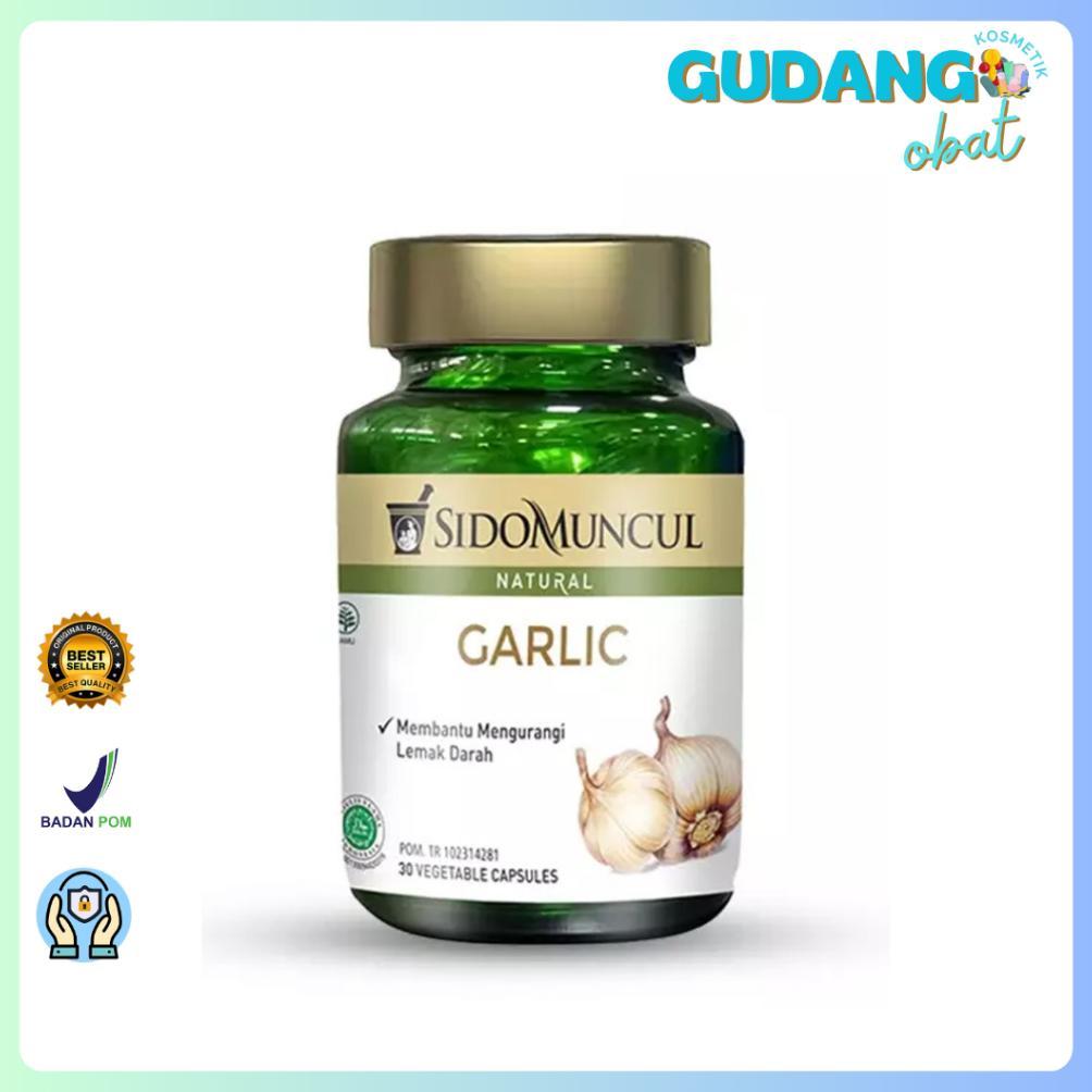 SidoMuncul Garlic Kapsul 30's - SidoMuncul Garlic - Ekstrak Bawang Putih
