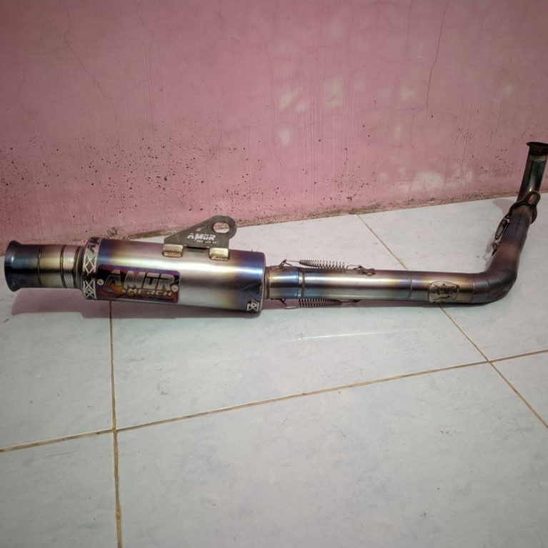 knalpot amor merch sunblue inlet38 sarteng aerox nmax