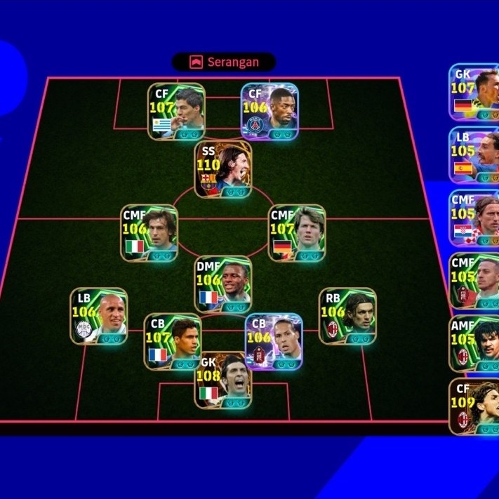 AKUN EFOOTBALL MOBILE