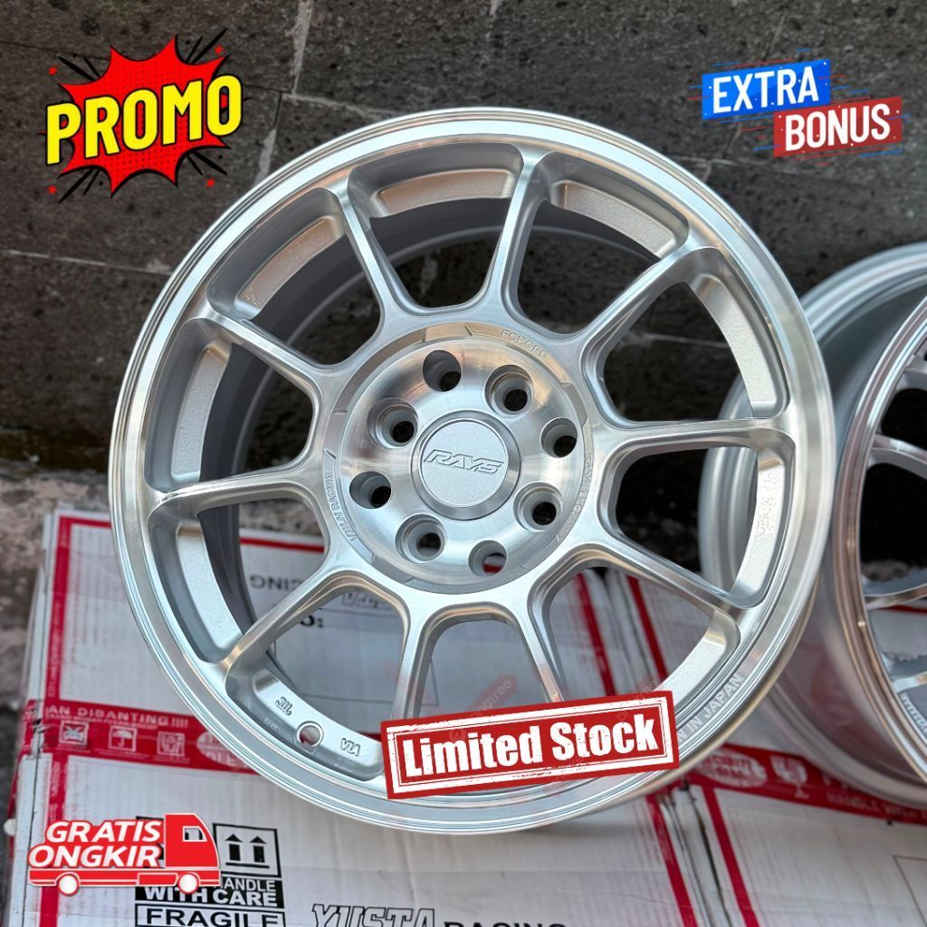 Velg baru termurah Rays Ze40 R15 (4pcs)