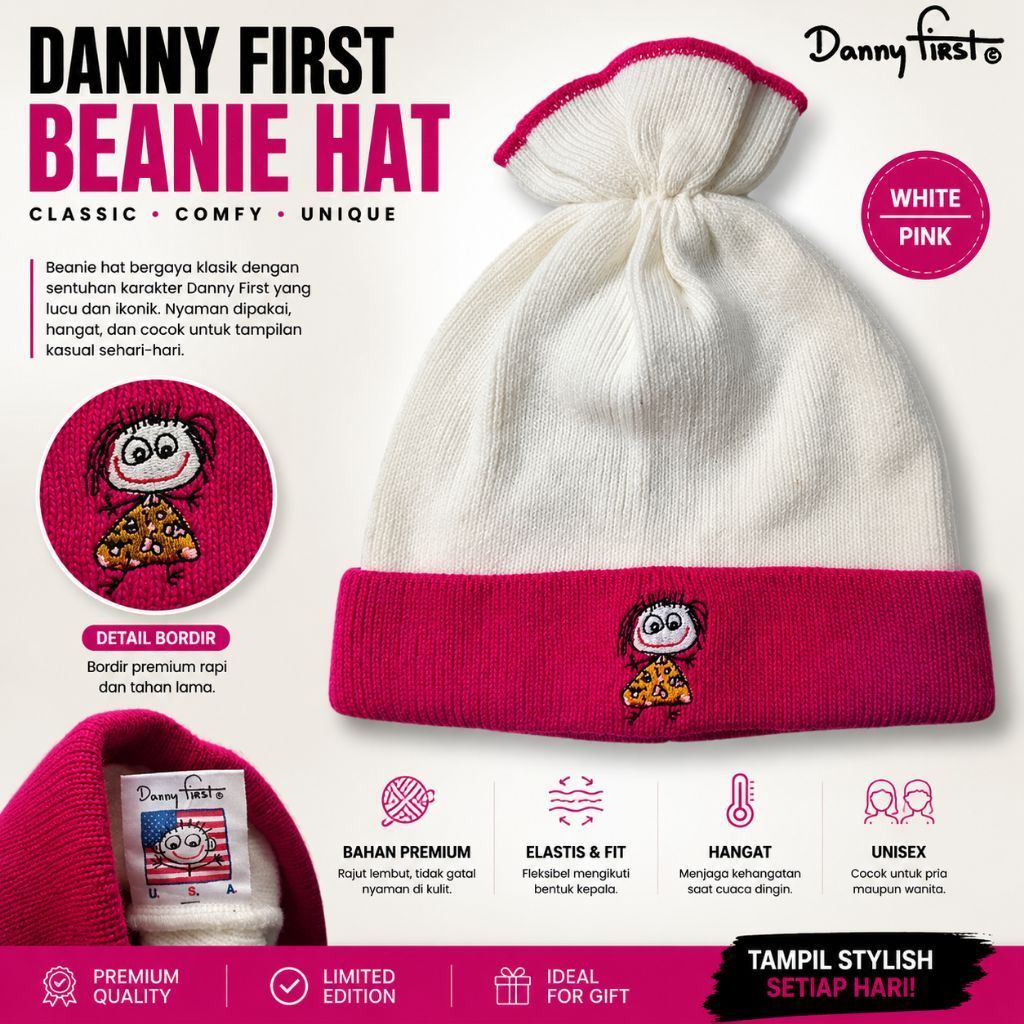 Beanie / kupluk Danny first USA