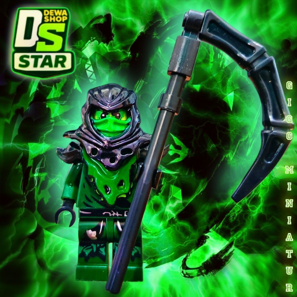 Gigo Miniatur Ninjago Morro Evil Lloyd The Green Ninja