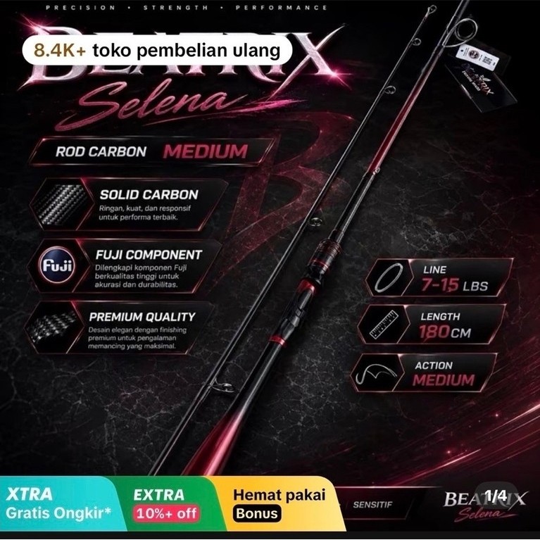 Pancingan 210cm Baru Bekas Endorse 31