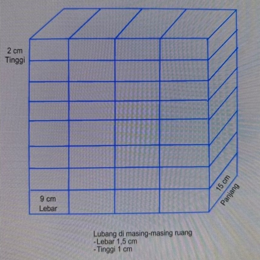 Rak acrylic tempat henpon