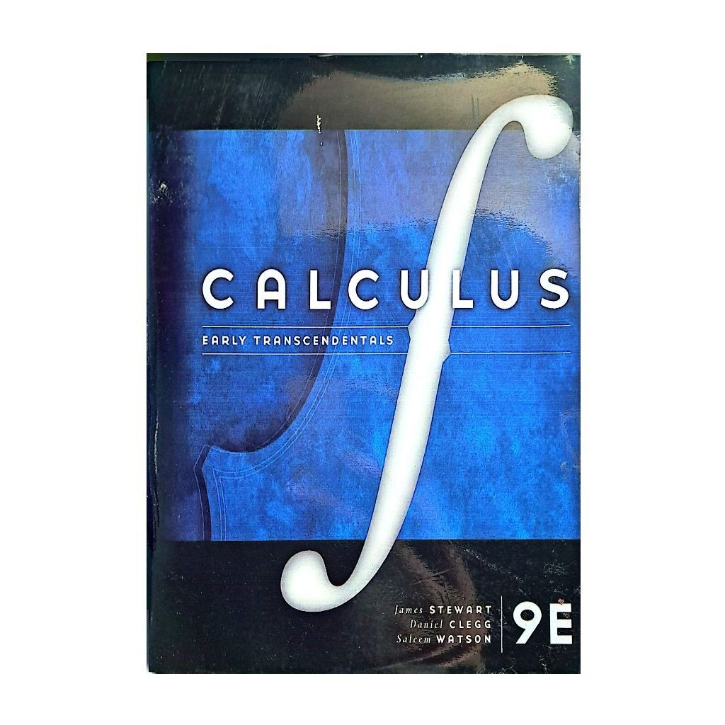 Buku Calculus Early Transcendentals 9th Edition James Stewart Clegg Watson – Original