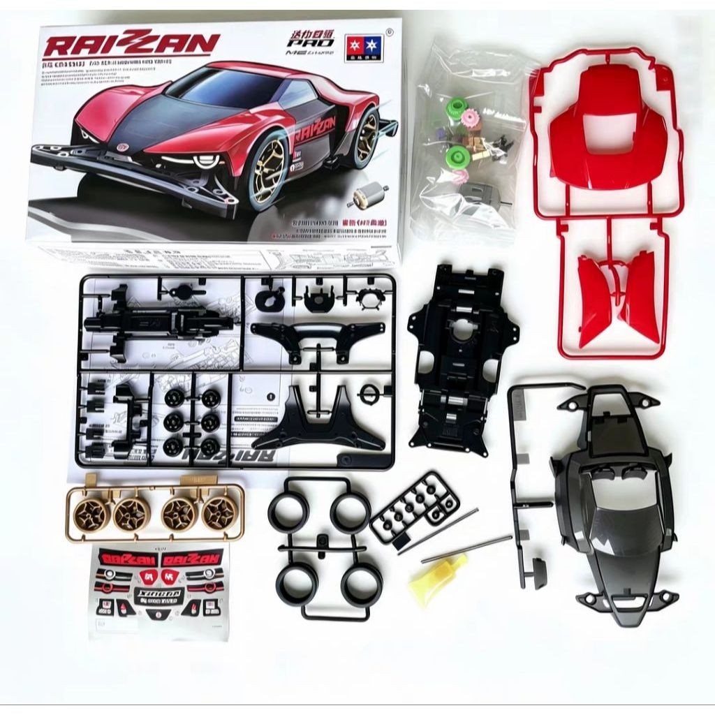 Daxing Mini 4wd Merk Daxing Raizzan Chasis ME