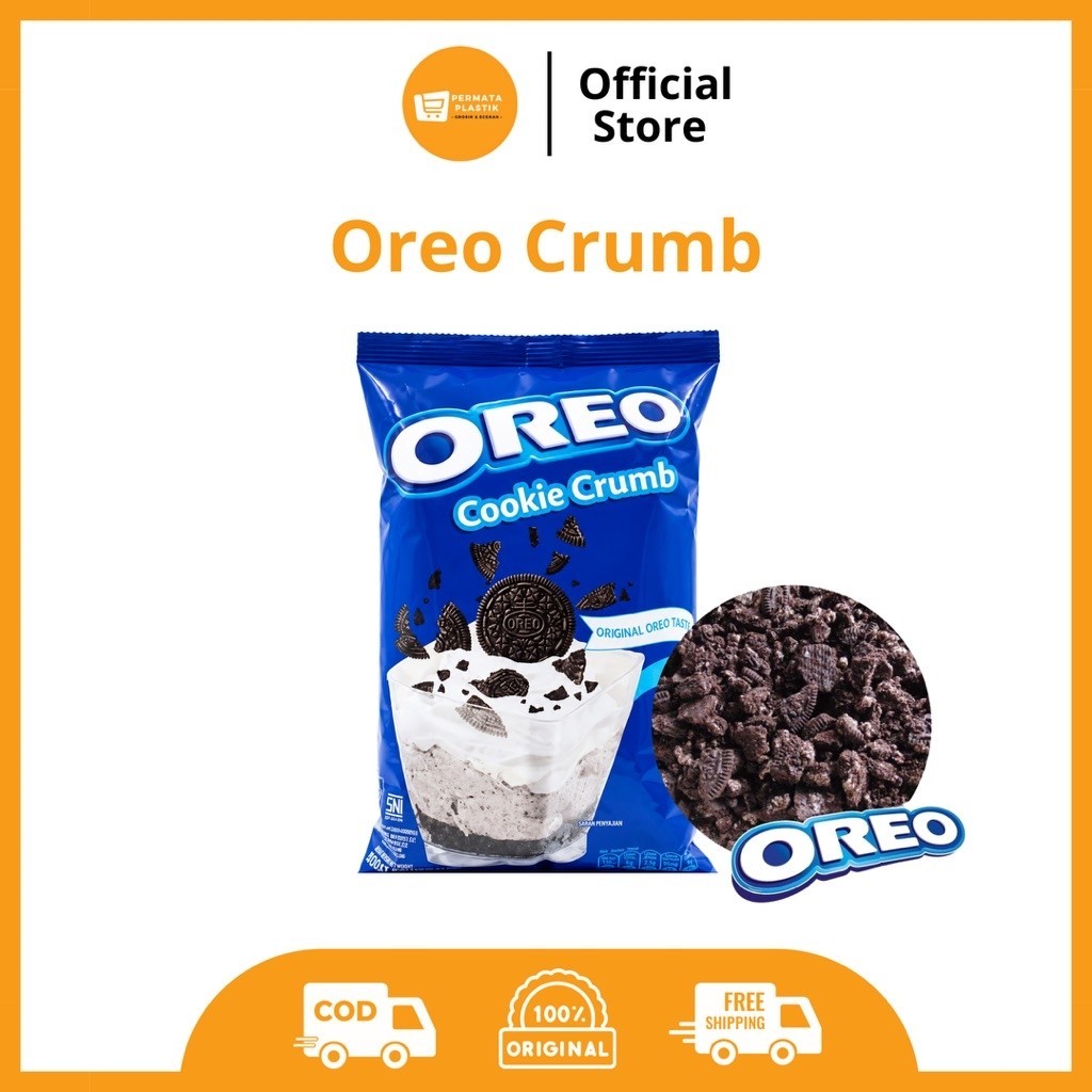 Oreo Cookie Crumb | Remahan Biskuit Oreo (REPACK)